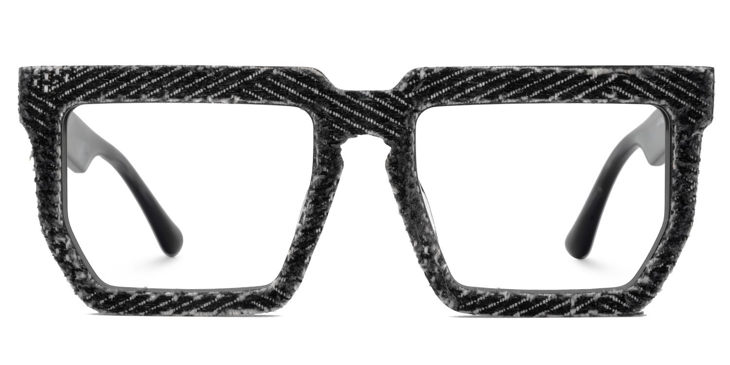 Rectangle Daniela Denim Black Glasses Deals | ZEELOOL Canada0