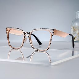 Dacarine Square Tortoise Glasses0
