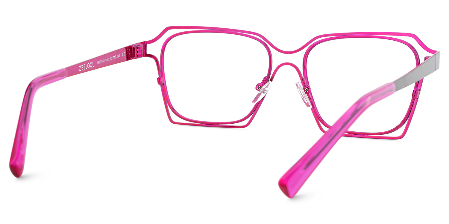 Foday Geometric Purple Glasses5