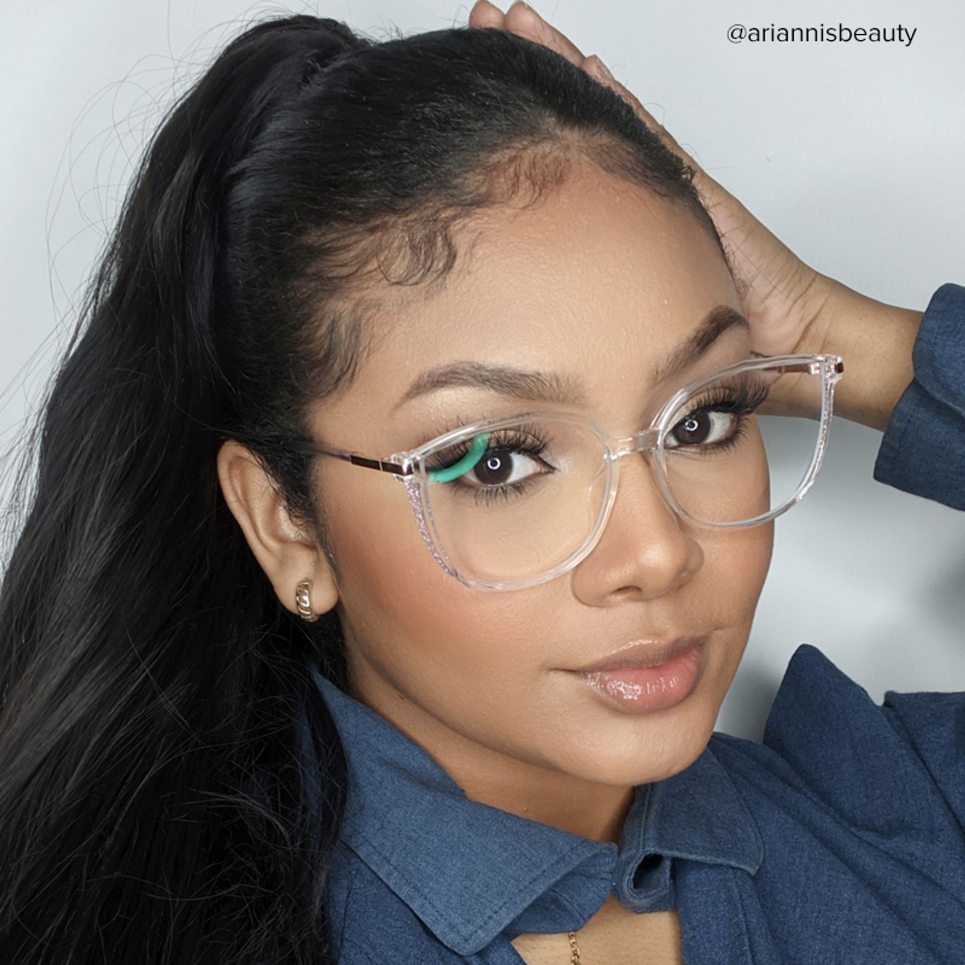 Rodz Square Clear Frame Glasses | ZEELOOL Canada6