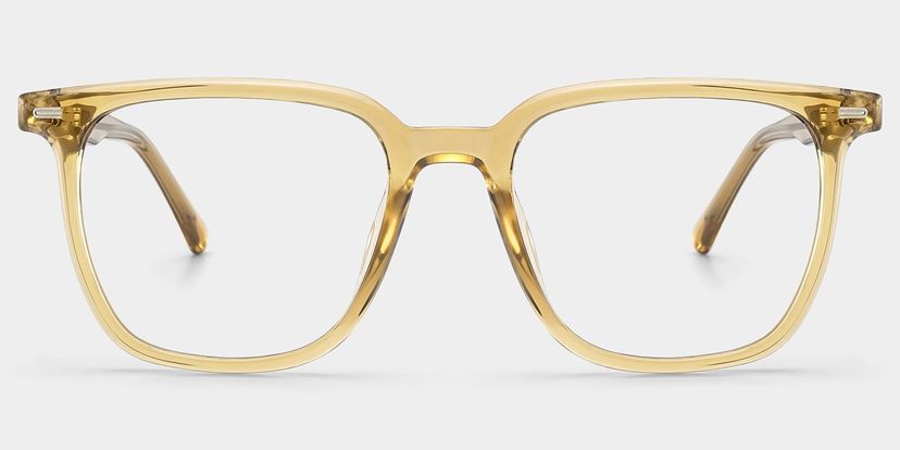 Jude Beige Square Glasses