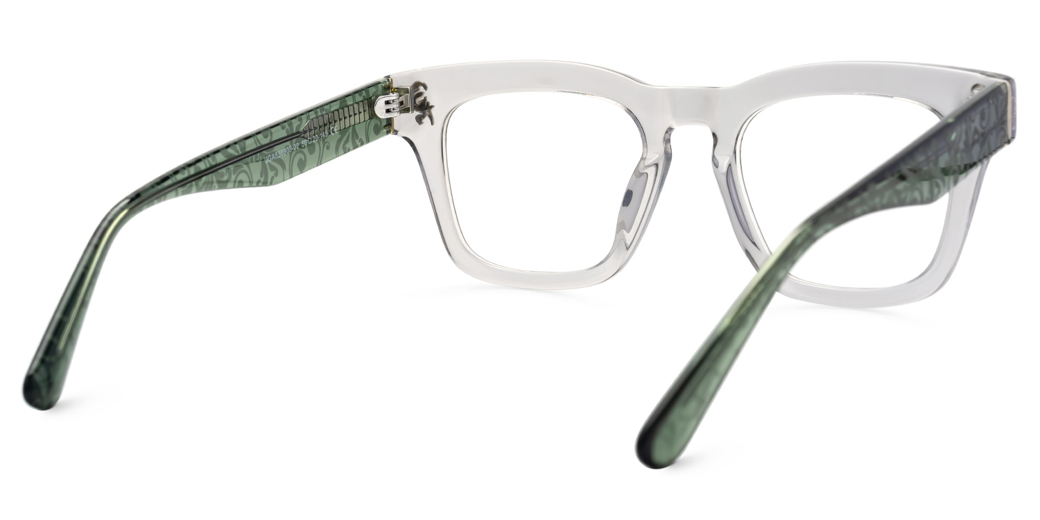 Dodard Square Gray Glasses3