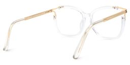 Sidibe Square Clear Glasses3