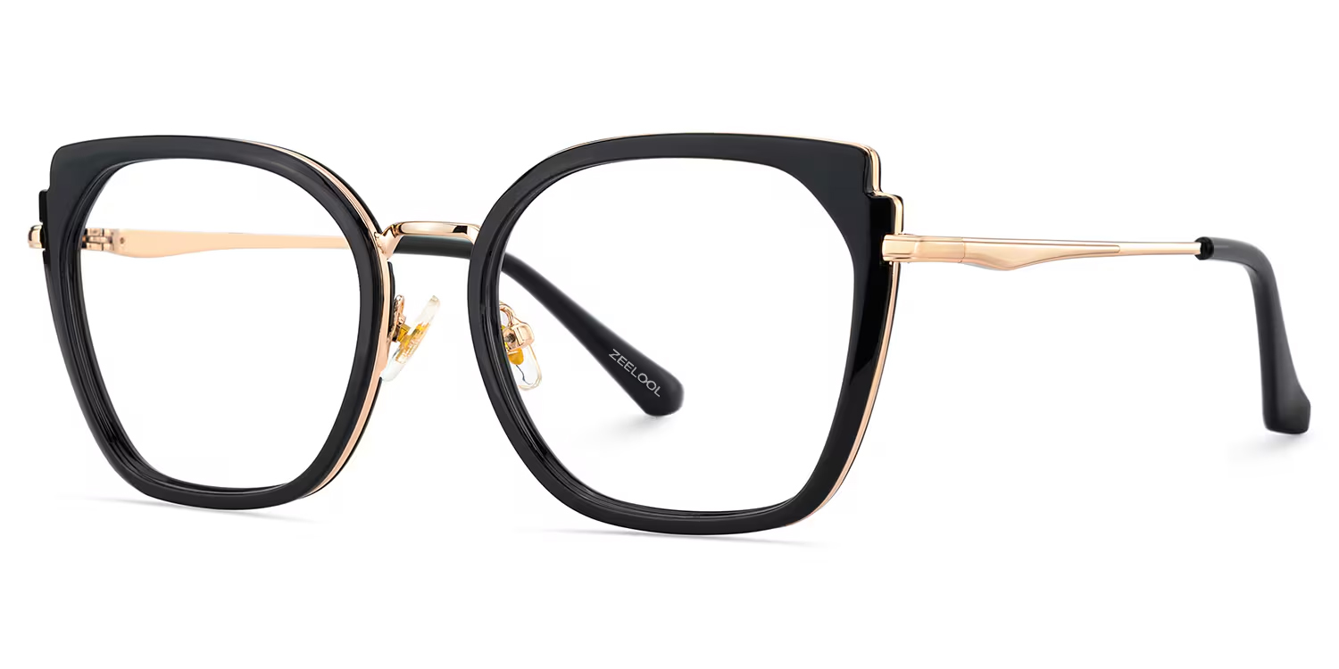 Murcia Square Black Glasses3