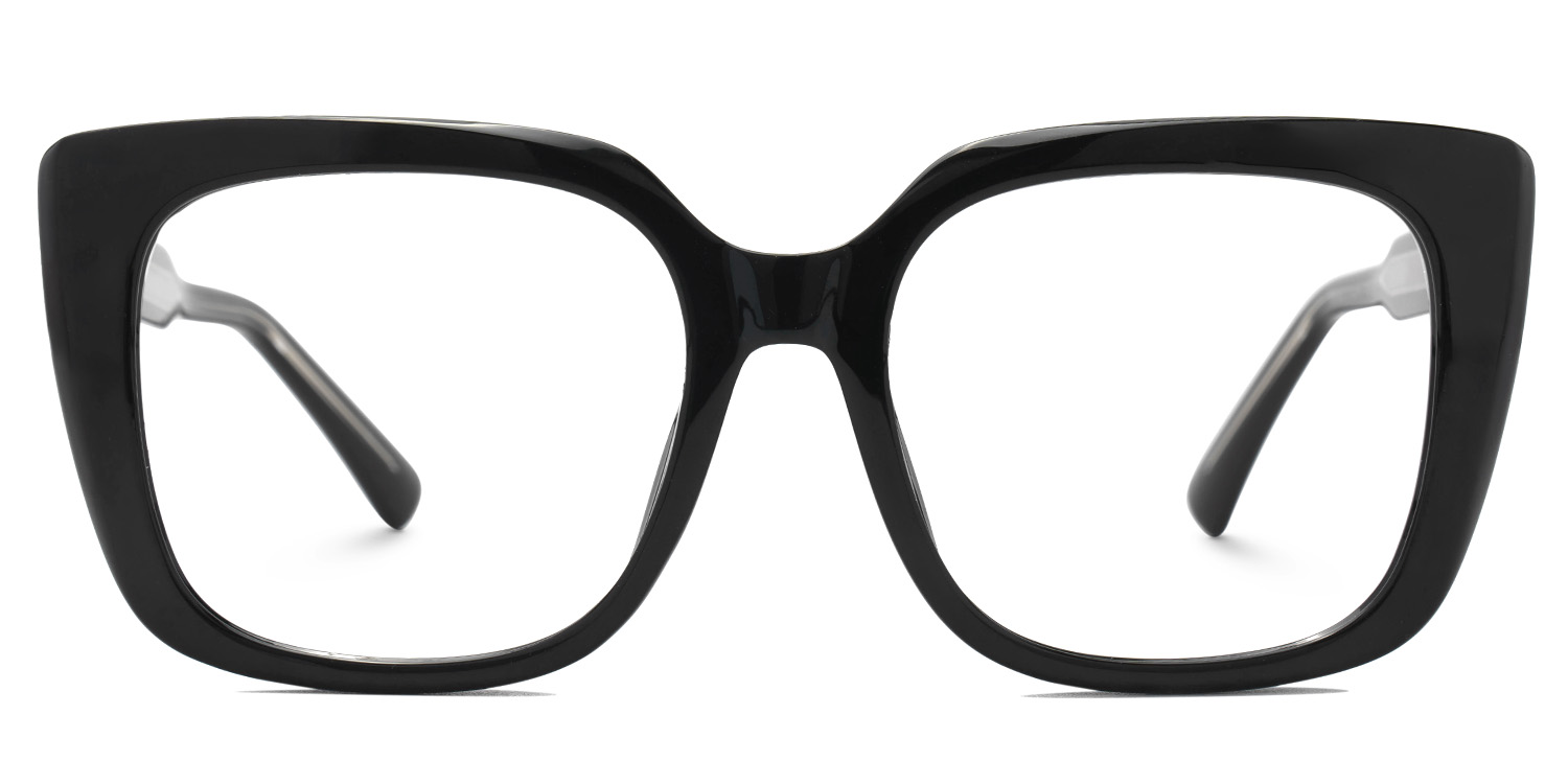 Valdez Black Frame Square Glasses on Sale0