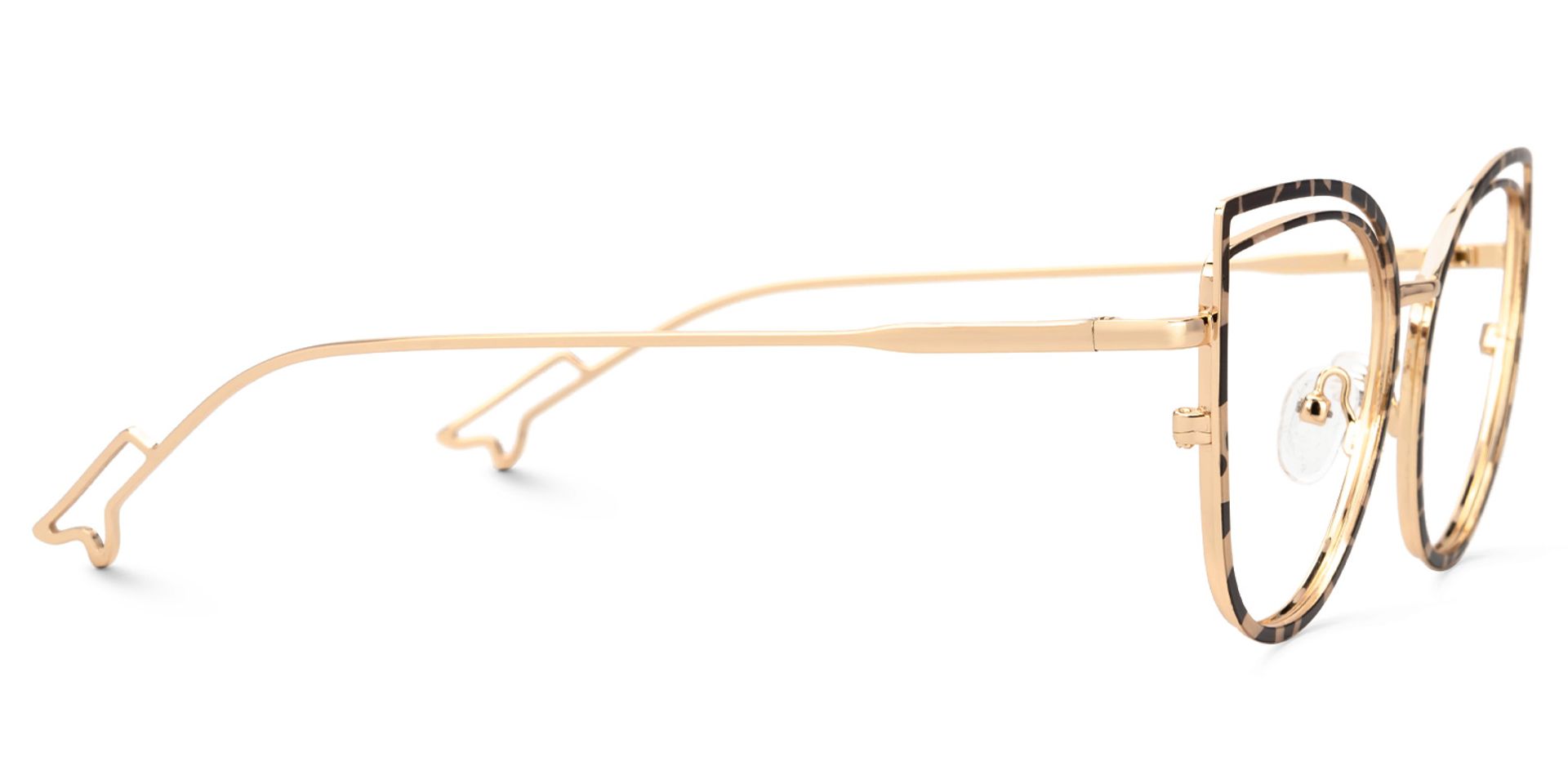 Spivey Cateye Metal Full Frame Eyeglasses | ZEELOOL Canada4