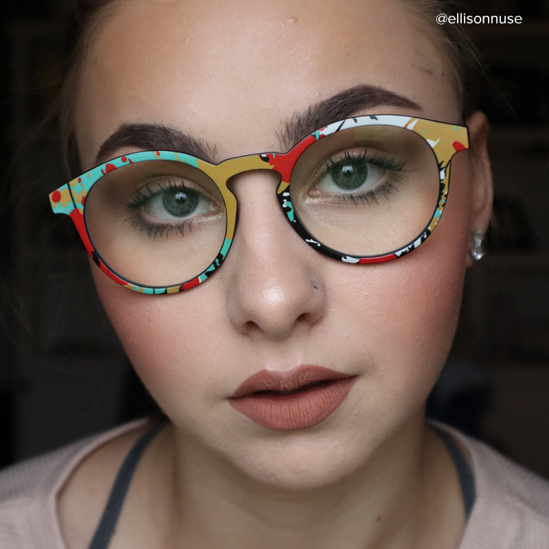 Street-Artist Round Colorful Frame Glasses | ZEELOOL Canada7