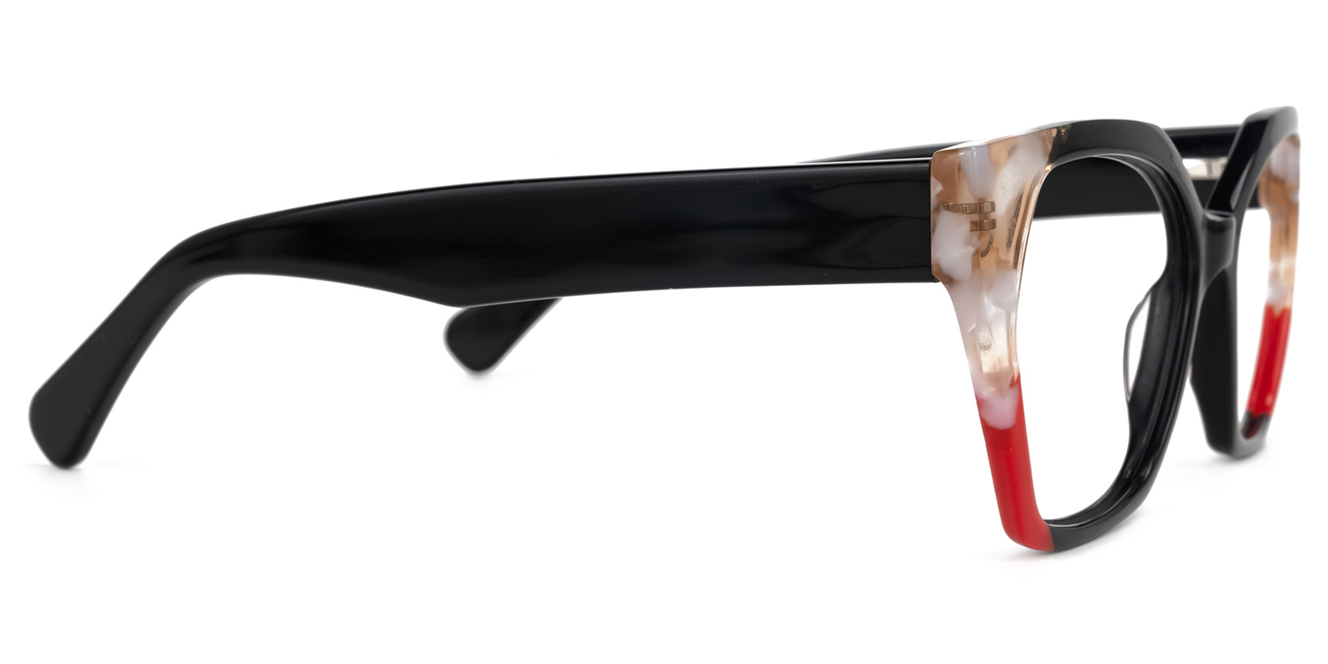 Chelly Cateye Black Glasses2