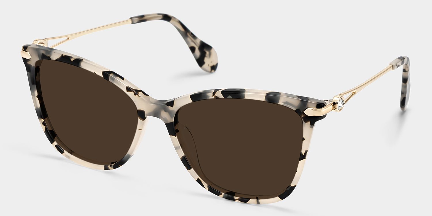 Westley Butterfly Light-Tortoise Sunglasses for Women & Men | ZEELOOL CA2