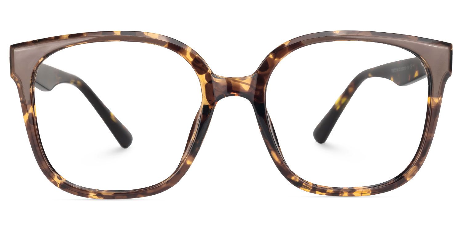 Square Siner Tortoise Glasses deals -Zeelool Glasses0