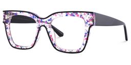 Zerica Square Black Glasses3