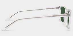 Connie Rectangle Clear Glasses3