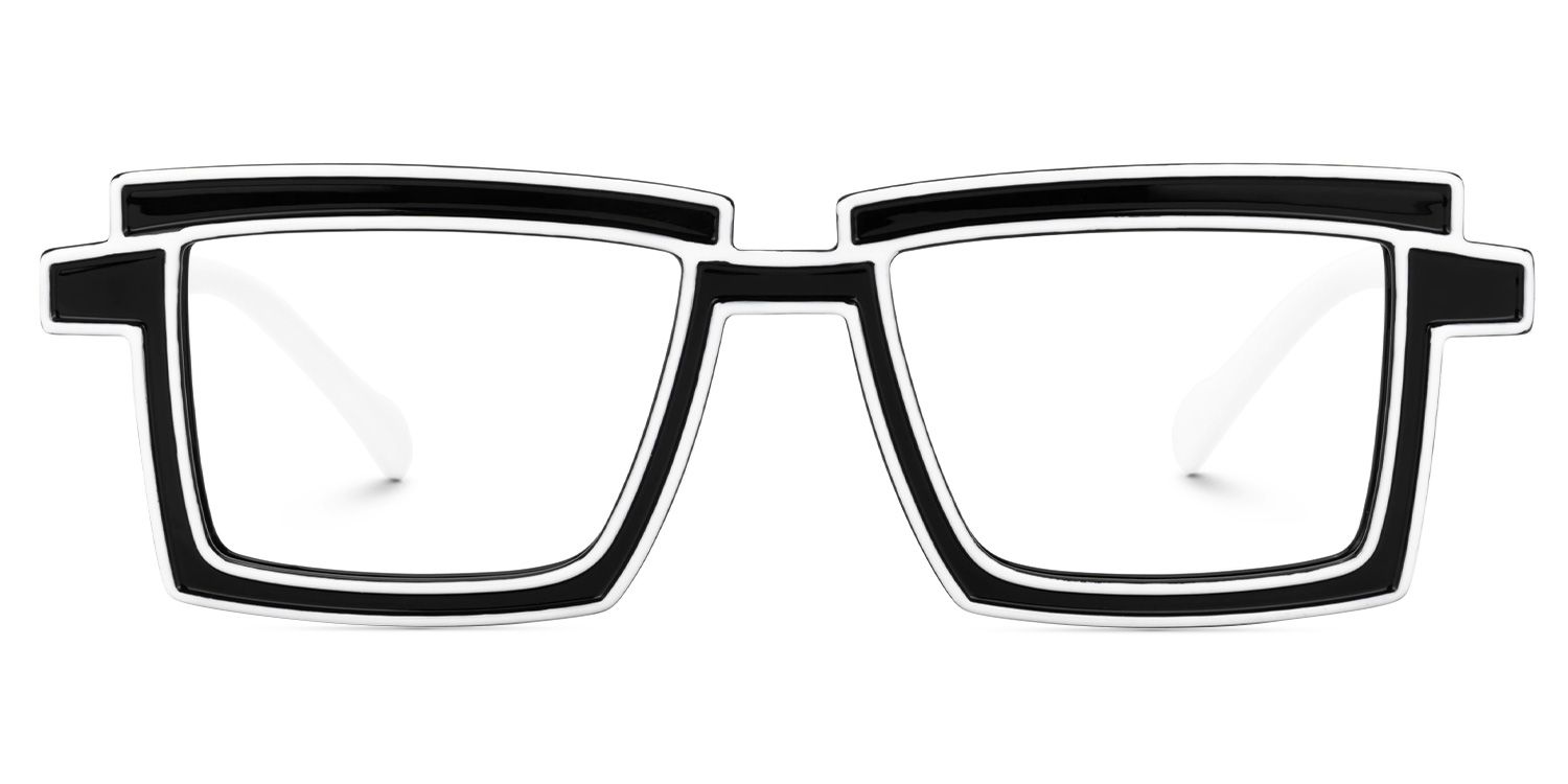 Cyberpunk-Style Zephyr Black Frame Glasses | ZEELOOL Canada1