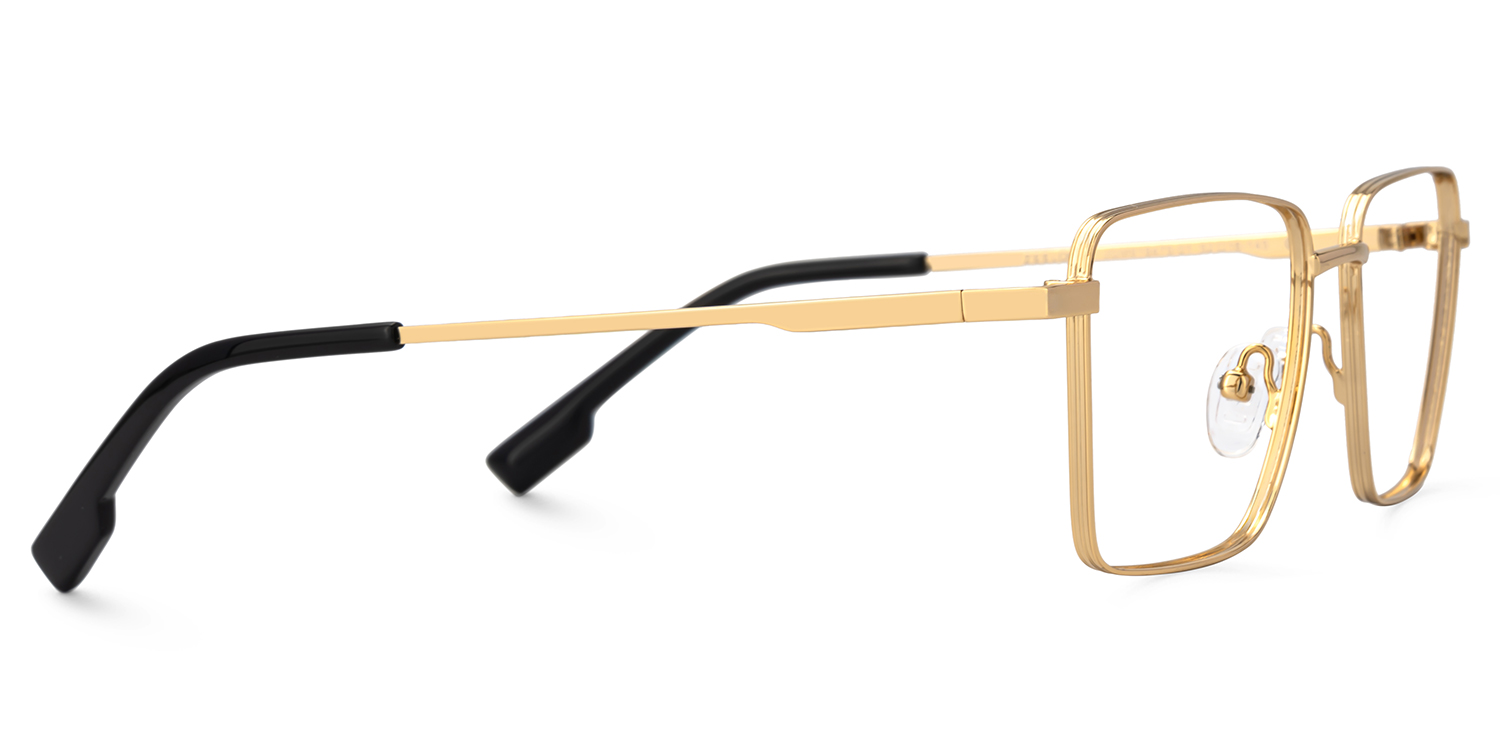 Shareef Square Gold Glasses3