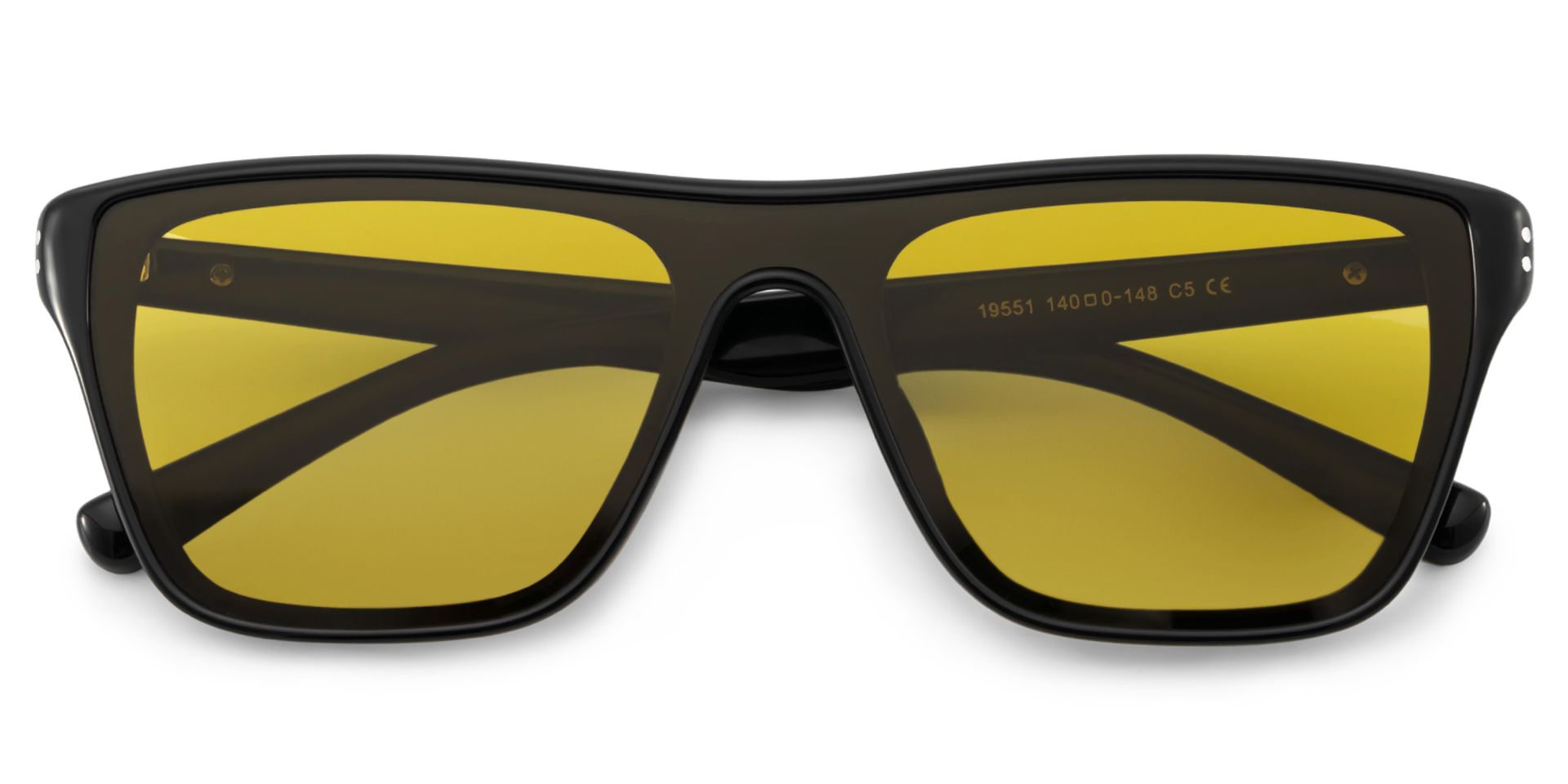 Paloma Black Aviator Polarized Sunglasses Online | ZEELOOL Canada1