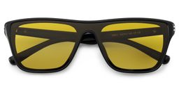 Paloma Aviator Black Polarized Sunglasses1