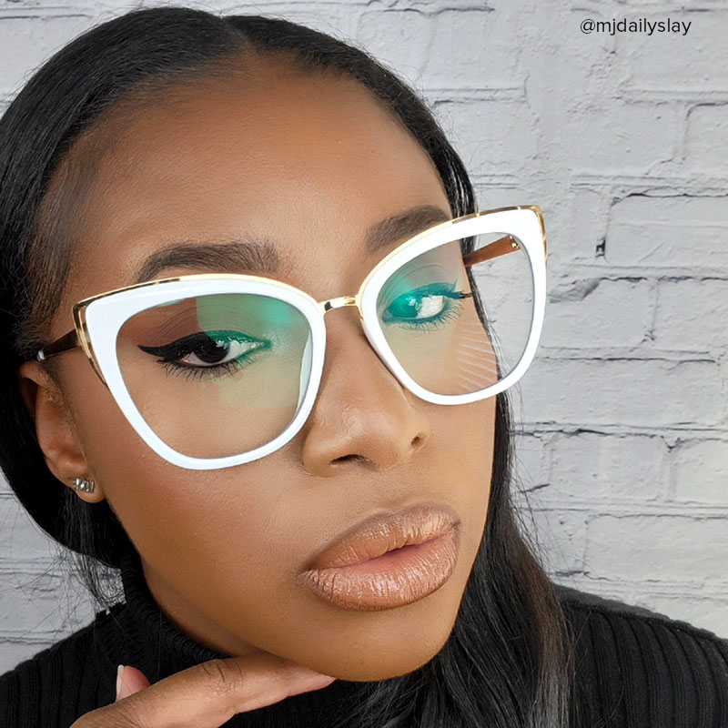 Ruiz Cateye White Glasses | ZEELOOL Canada9