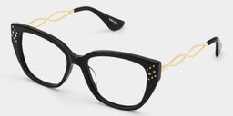 Alma Butterfly Black Glasses3