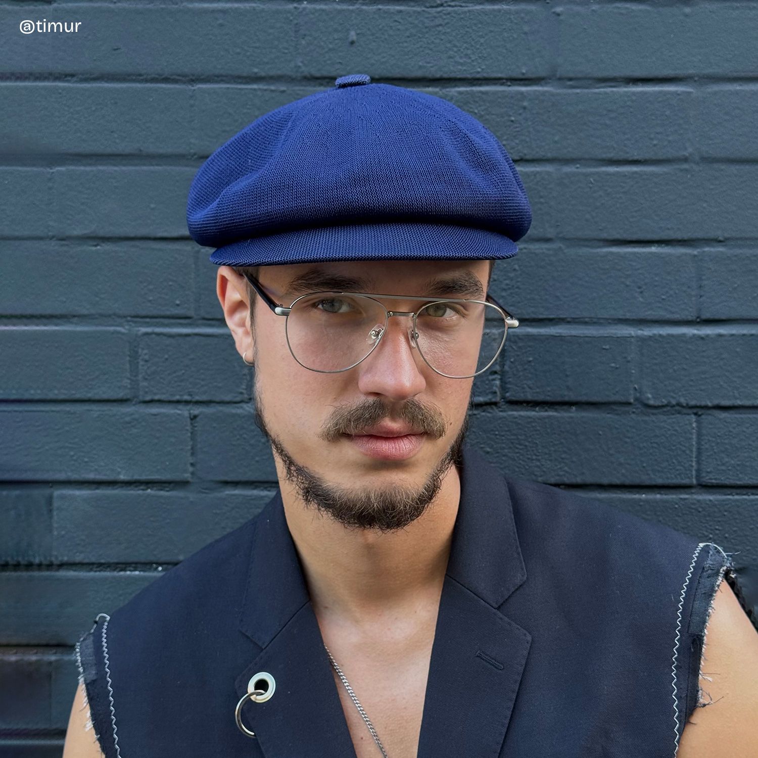 Calvin retro pilot Frame glasses Online | ZEELOOL5