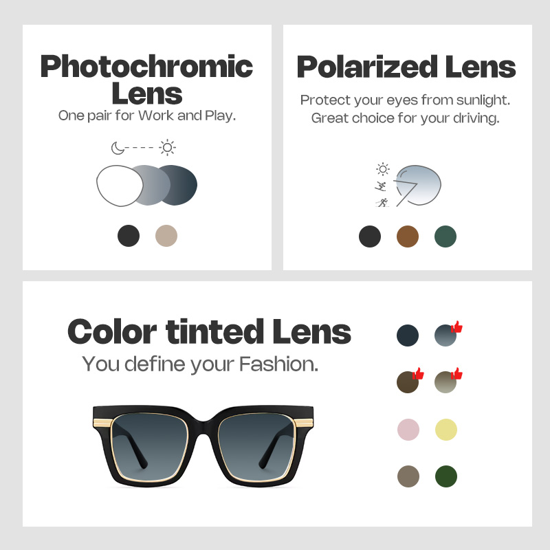 Taylor Square Black Color Frame Glasses for females | ZEELOOL Canada4