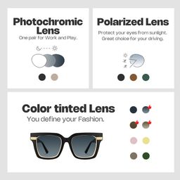 Taylor Square Black Glasses4