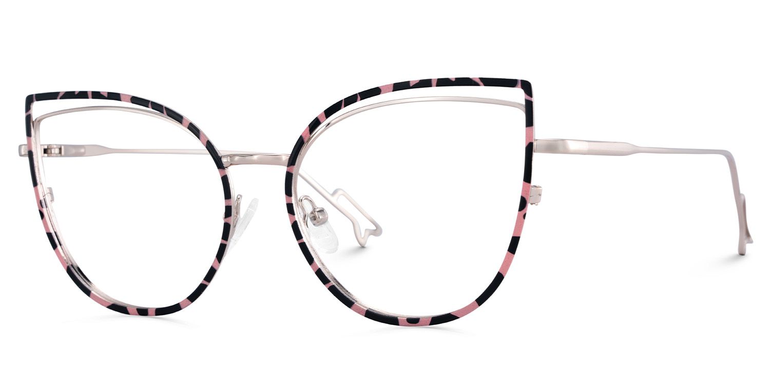 Spivey Cateye Metal Full Frame Eyeglasses | ZEELOOL Canada2