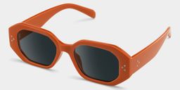 Soleil Rectangle Orange Polarized Sunglasses2