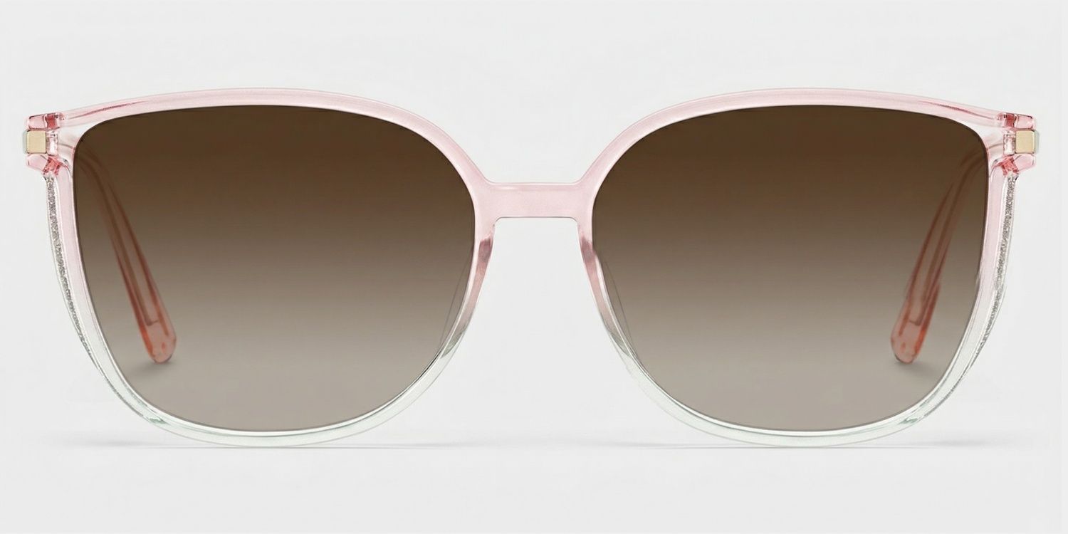 Square Rodz Two-tone Eyeglasses with Clear Frames0