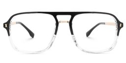 Kilworth Black-Clear Aviator Glasses0