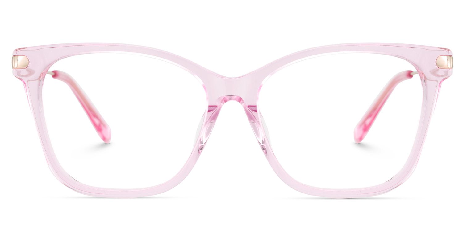 Pink Frame Eyeglasses, Butterfly Glasses1