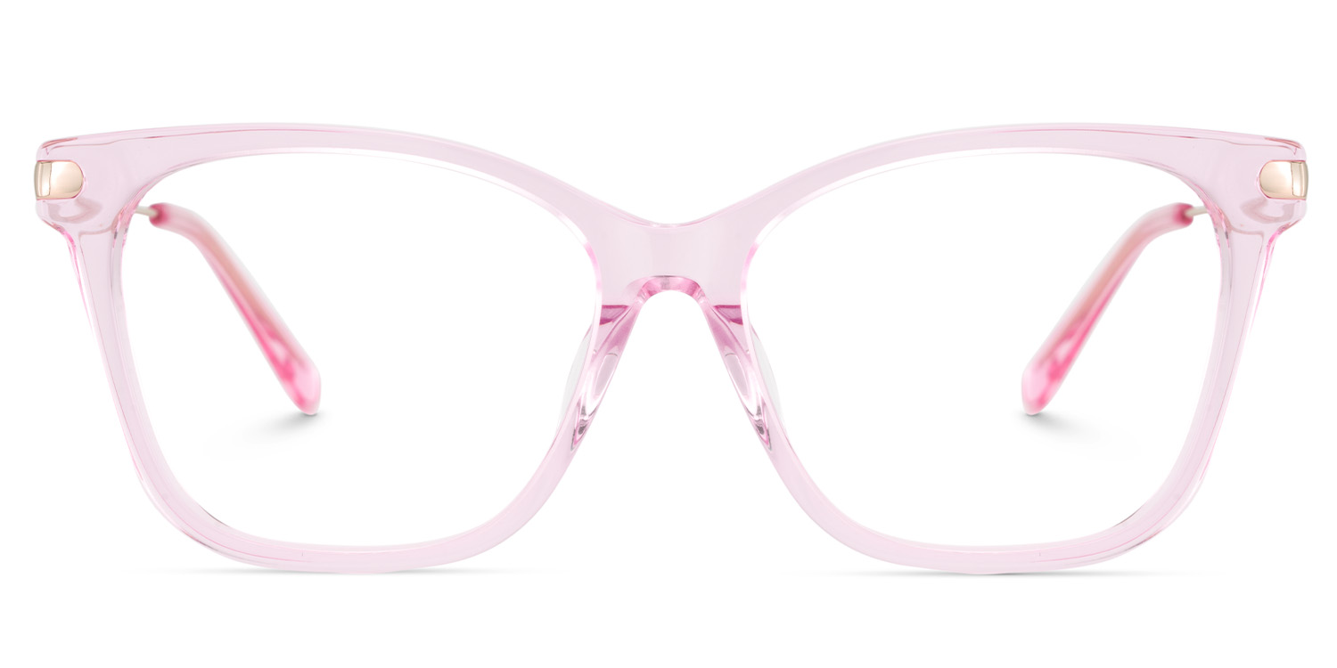 Pink Frame Eyeglasses, Butterfly Glasses1