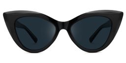 Boucher Cateye Black Sunglasses0