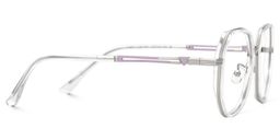 Frazier Geometric Clear Glasses2