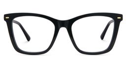 Spahic Square Black Glasses1