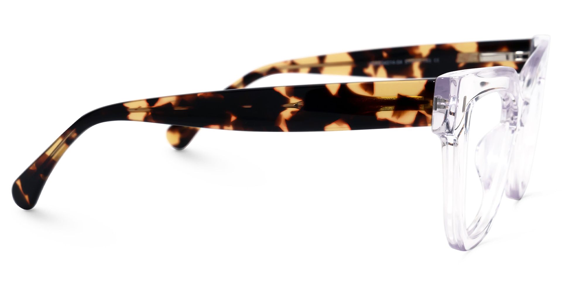 Shaka Cateye Clear Frame Glasses | ZEELOOL Canada2