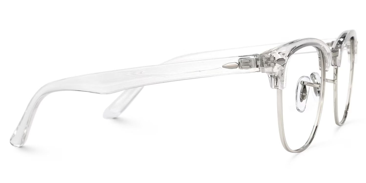 Hacker Browline Clear Glasses | ZEELOOL Canada2