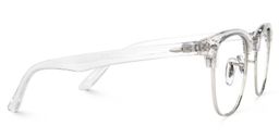 Hacker Browline Clear Glasses2