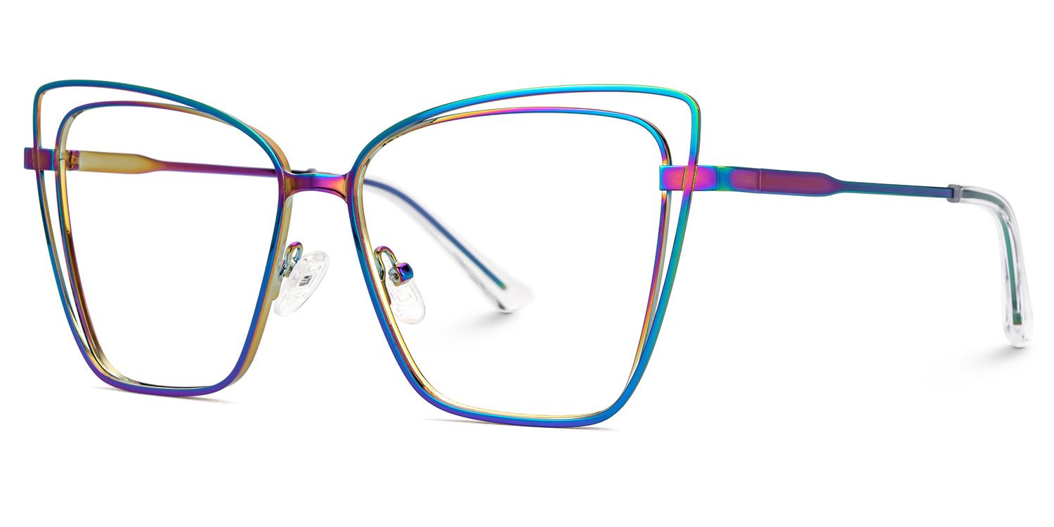 Designer Castillo Glasses in Metal Full-rim1