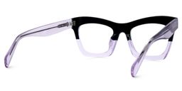 Benitez Square Light Purple Glasses3