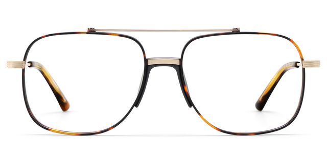 Poppy Tortoise Aviator Glasses