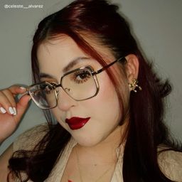 Maverick Square Gold Glasses8