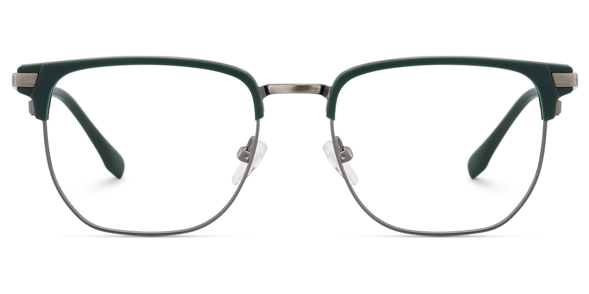 Zaira Browline Dark-Green Glasses | ZEELOOL Canada0