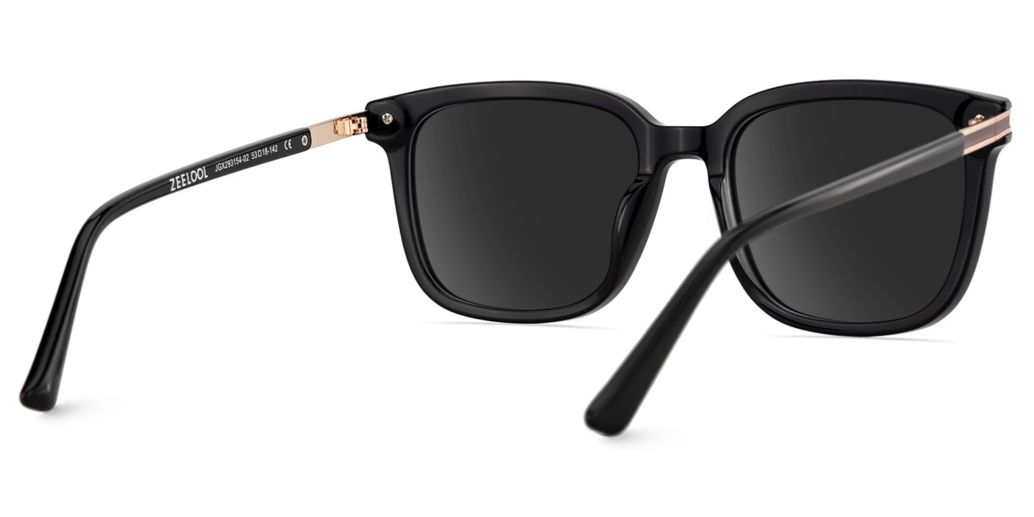 Kenny Square Glasses Thin Frame | ZEELOOL Canada4