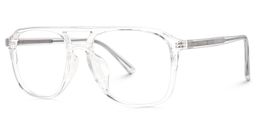 Cierra Aviator Clear Glasses1