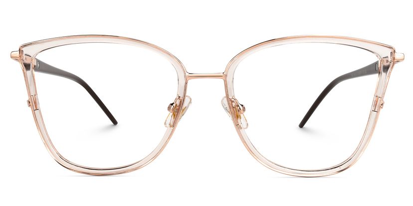 Marisa Cateye Beige Glasses