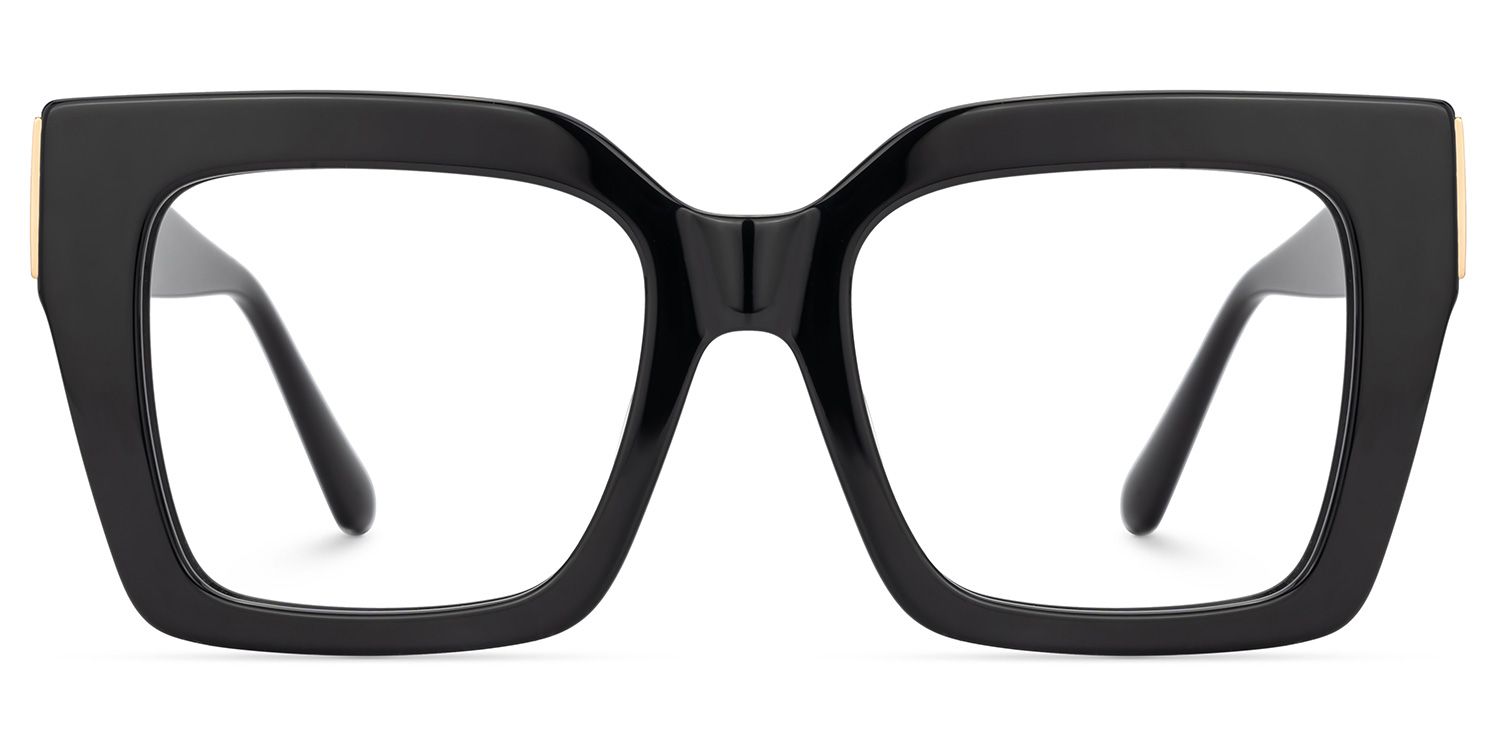 Josiah Black Square Designer Eyeglasses0