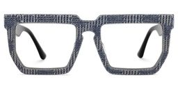 Daniela Rectangle Gray Glasses0