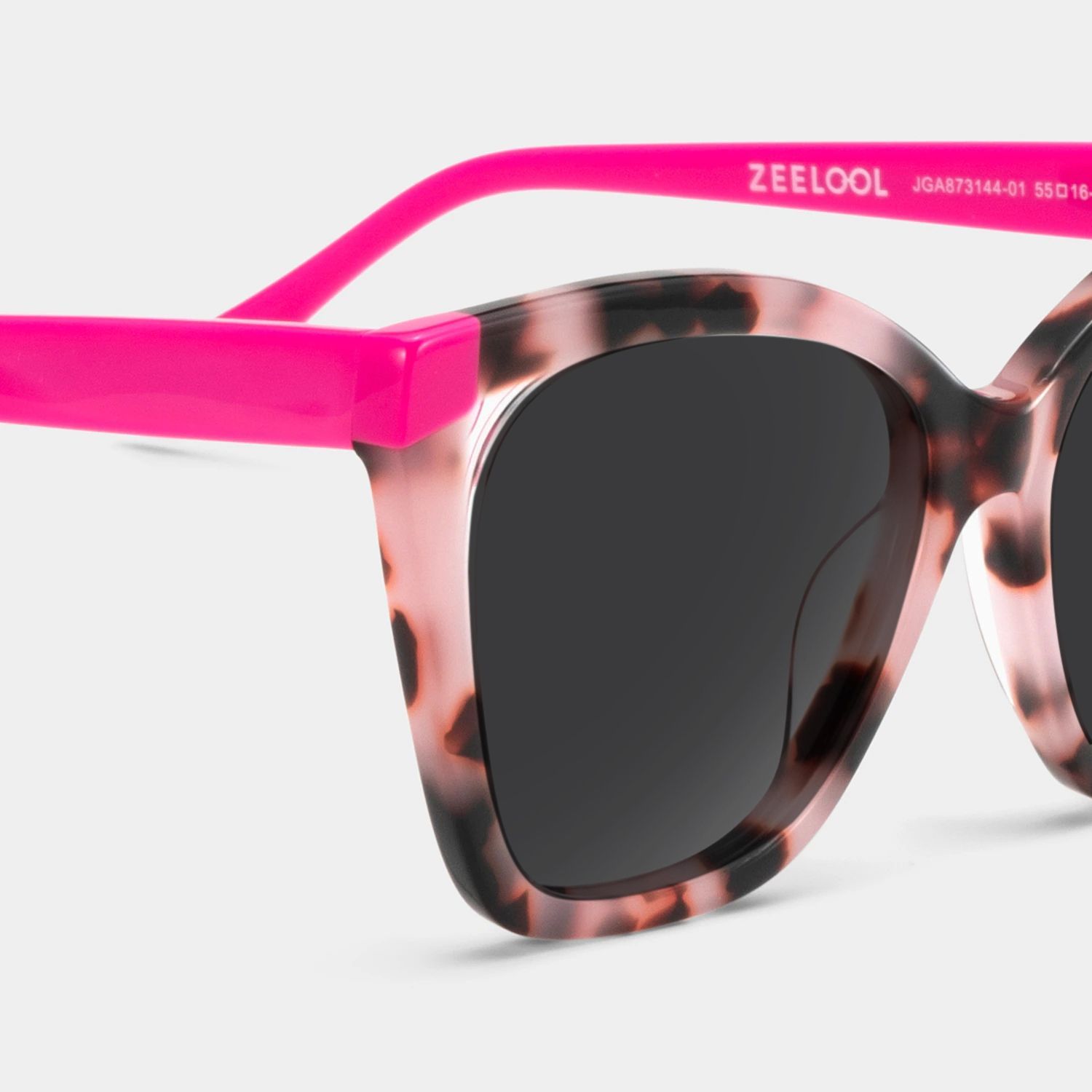 Kira Pink Tortoise Frame Glasses with Butterfly Frame Online | ZEELOOL4