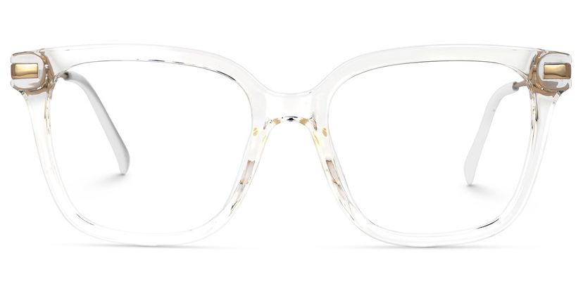Jacqui Square Clear Glasses
