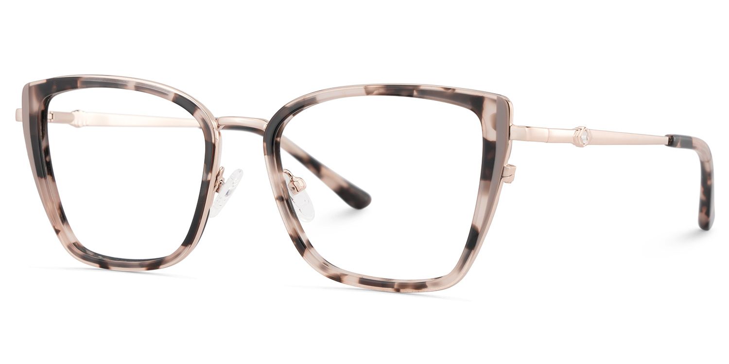 Juniper Eyeglasses in Square Tortoise Frame | ZEELOOL Canada3